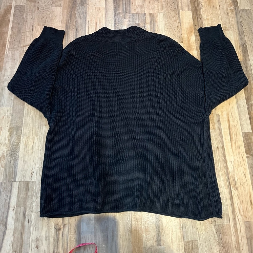 AE Open Front Shaker-Stitch Cardigan - Picture 6 of 7